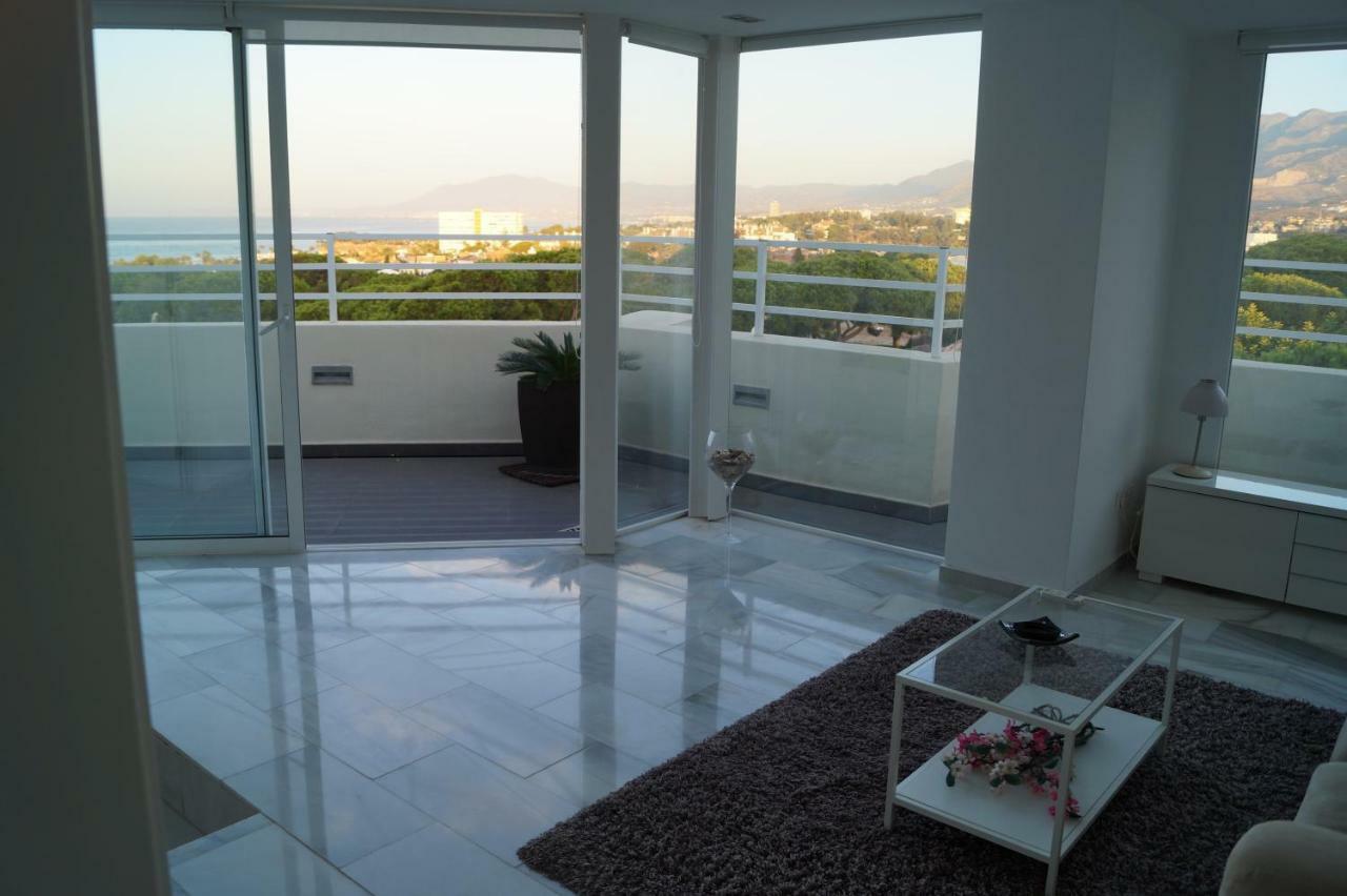 Appartamento Costabella Penthouse Marbella Esterno foto